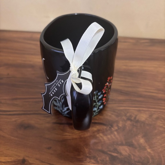 Rae Dunn TOXIC Mug Halloween 2025 Black Floral Witchy Goth Coffee Mug - Picture 5 of 7